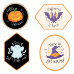 7 Best Happy Halloween Free Printable Labels Printablee