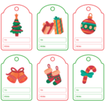 8 Best Christmas Gift Tags Printable Templates Printablee