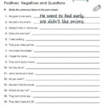 9th Grade Grammar Worksheets Simple Past Tense Worksheet English