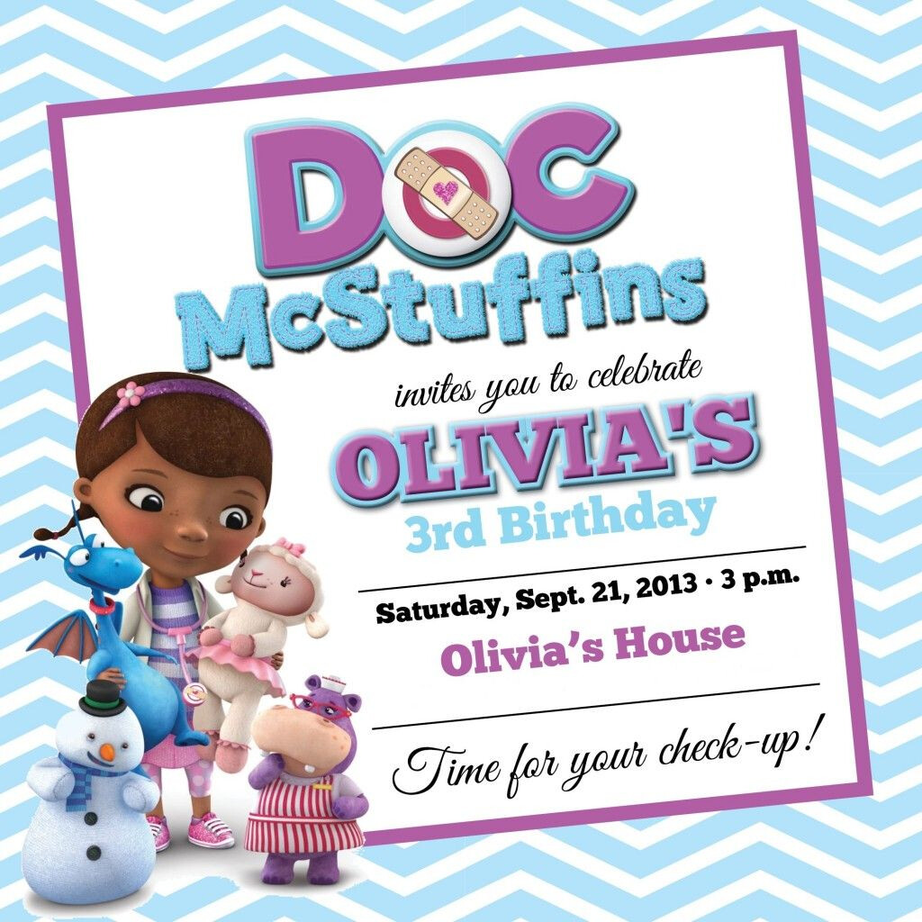 A Doc McStuffins Birthday Party Doc Mcstuffins Birthday Party 