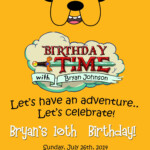 Adventure Time Birthday Invitations 8 99 Adventure Time Birthday