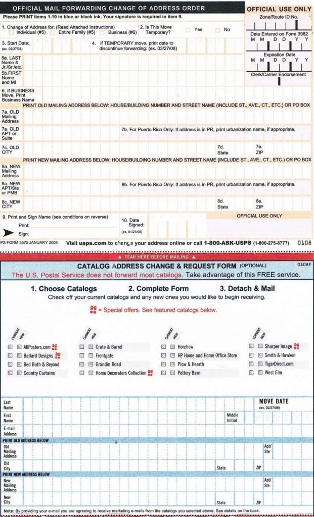 Box Brothers Corp Change Of Address Form