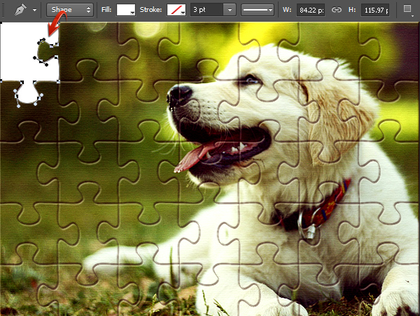 Break An Image Into Puzzle Pieces In Photoshop SitePoint