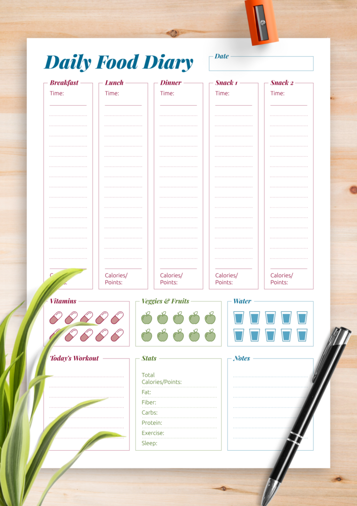 Printable Food Tracker Template NewFreePrintable diet-food-tracker-concept-app-by-izabela-tomala-for-snazzy-studio