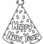 Clip Art By Carrie Teaching First Happy New Year Party Hat FREEBIE