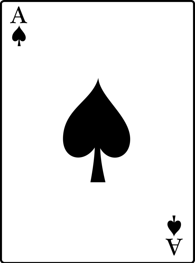 Clipart Ace Of Spades