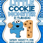 Cookie Monster Birthday Invitations Etsy Monster Invitations