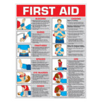 First Aid Chart Color Paper