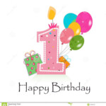 First Birthday Card Birthday Image Gallery Happy First Birthday
