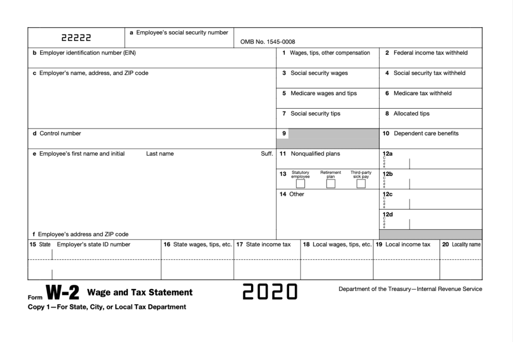 Form W 2 Understanding Your W 2 Form