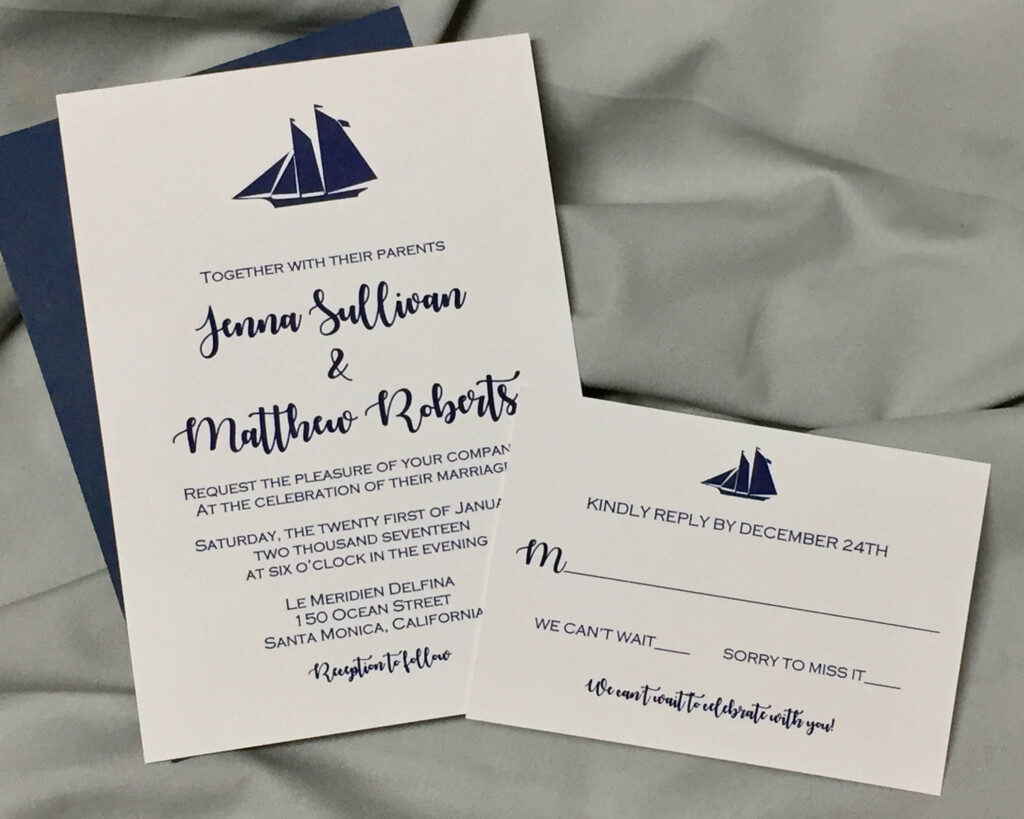 FREE 14 Nautical Wedding Invitation Designs Examples In Word PSD 