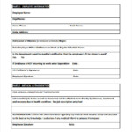 FREE 16 Return To Work Medical Form Templates In PDF MS Word