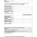 FREE 7 Return To Work Forms In PDF MS Word