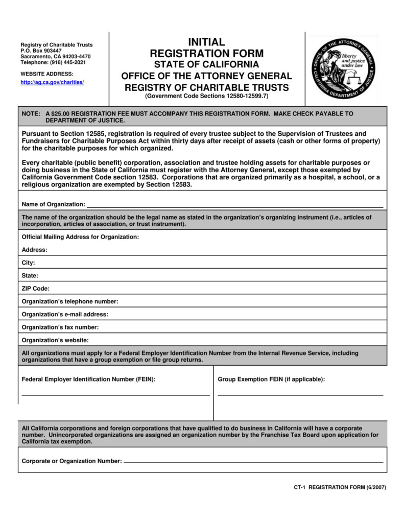 FREE 9 Blank Registration Forms In PDF