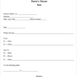 FREE 9 Doctor Excuse Templates In PDF MS Word Pages Google Docs