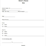 FREE 9 Doctor Excuse Templates In PDF MS Word Pages Google Docs