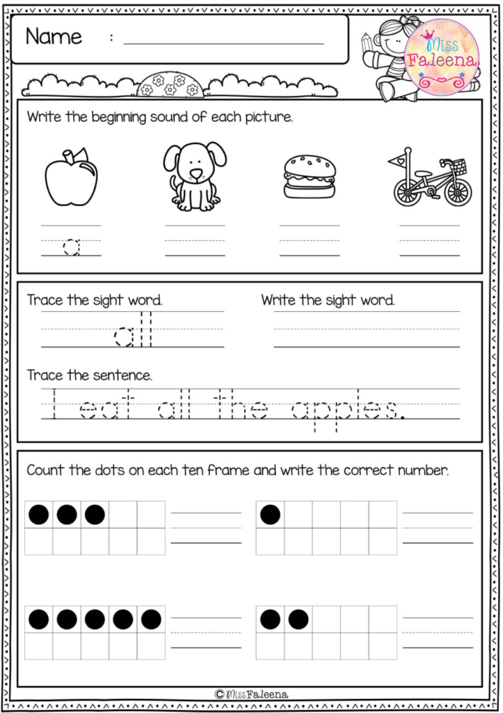 Free First Grade Morning Work Includes 20 Pages Of Morning Work 