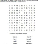 Free Large Print Crossword Puzzles For Seniors St Patrick s Day Words