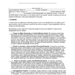 Free Maryland General Financial Power Of Attorney Form PDF Word