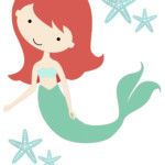 Free Mermaid Printables Living Well Spending Less Mermaid Theme