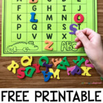 Free Printable Alphabet Match Primary Playground Alphabet Preschool