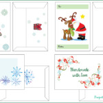 Free Printable Christmas Gift Envelopes Projects With Kids