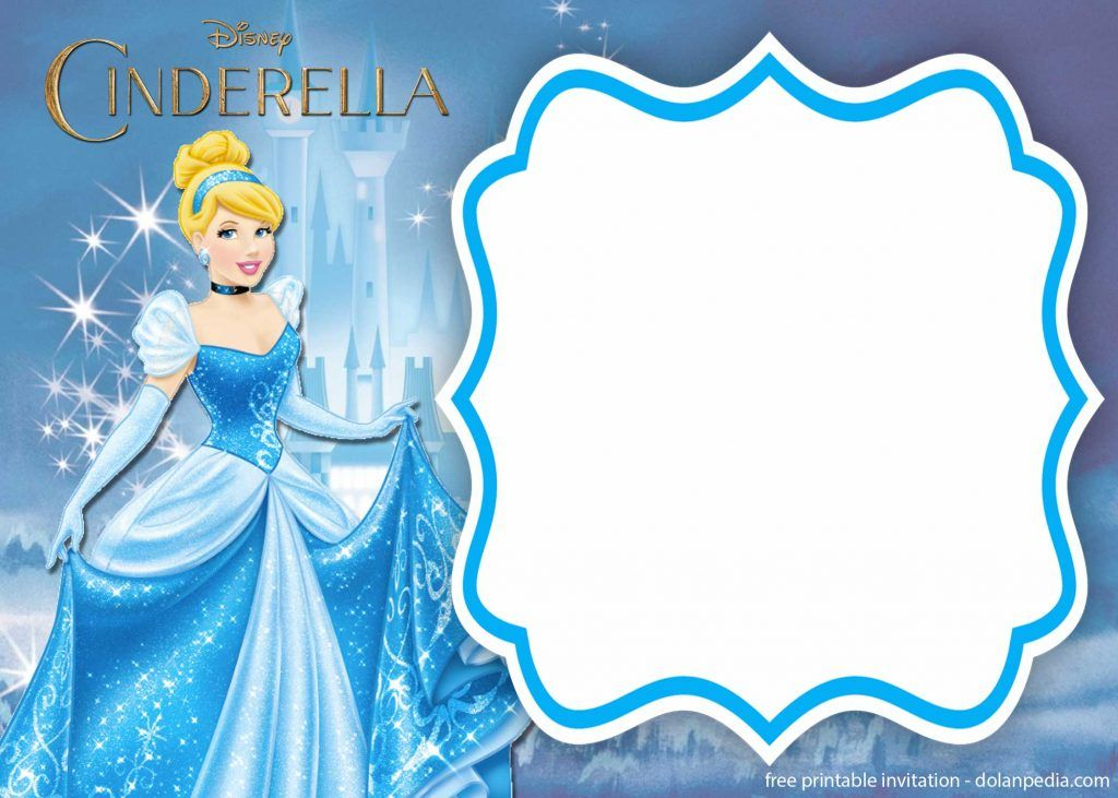 FREE Printable Cinderella Royal Invitation Templates DolanPedia 