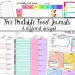 Free Printable Diet Journal Template Business PSD Excel Word PDF