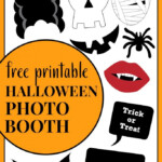 Free Printable Halloween Photo Booth Paper Trail Design Halloween