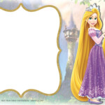 FREE Printable Princess Rapunzel Invitation Templates Rapunzel