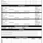 Free Printable Rue 21 Job Application Form Page 2