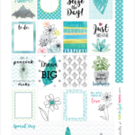 Free Printable Spring Happy Planner Stickers Fab Frugal Mama