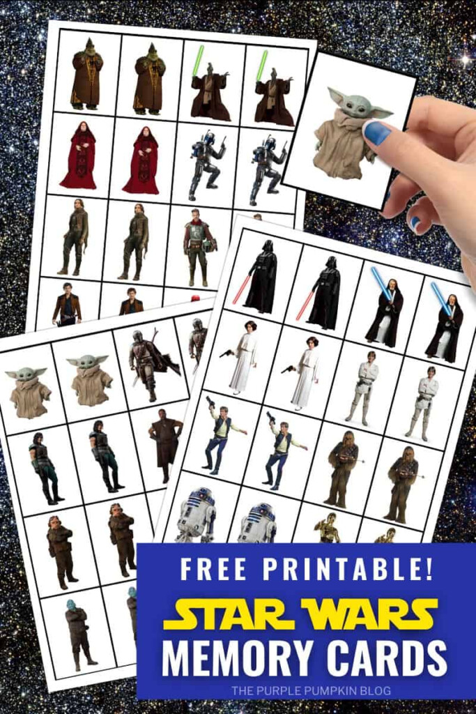 Free Printable Star Wars Memory Game Cards For May The 4th 