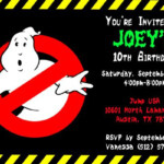 Ghostbusters Invitations Ghostbusters Birthday Party Ghostbusters