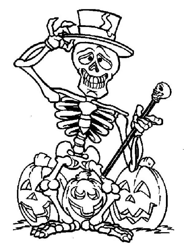 Halloween Skeleton Cartoon Cliparts co