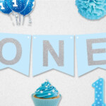 High Chair Banner First Birthday INSTANT DOWNLOAD ONE Diy