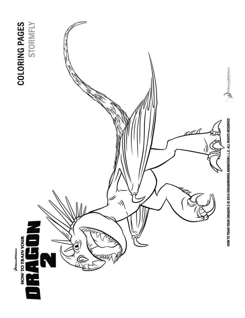 How To Train Your Dragon 2 Coloring Pages And Activity Sheets
