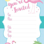 Image Result For Free Printable Pink Flamingo Invitations Flamingo