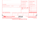 IRS W 2 Tax Form Free Printable Fillable Online Blank For 2018