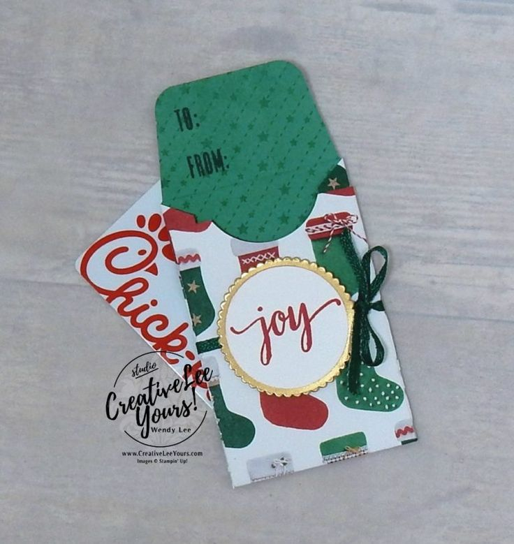 Joy Gift Card Holder Paper Pumpkin BONUS Printable Tutorial 