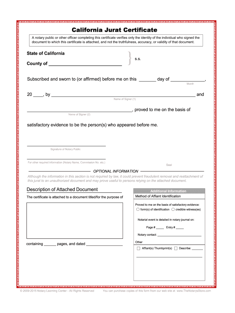 Jurat Fill Out And Sign Printable PDF Template SignNow