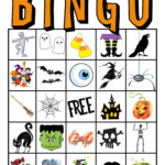 Kids Halloween Party BINGO Cards FREE PRINTABLE Halloween Bingo