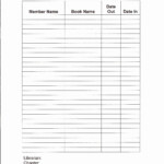 Library Checkout Card Template Fresh Best S Of Book Check Out Sheet