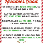 Magic Reindeer Food Poem Free Printable It s A Fabulous Life
