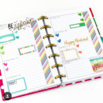 MINI Happy Planner Page Layout fitnessplanner Happy Planner Layout