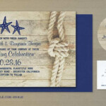 Nautical Wedding Invitation Template Free Cards Design Templates