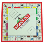 Not Sure About A Square Tea Towel Monopoly Game Monopoly Monopoly Board