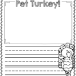 November Activities For First Graders Thanksgiving Writing