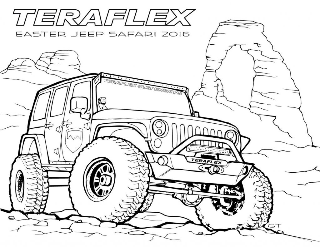 Pin By Greg Knight On Jeep Things Jeep Drawing Jeep Art Monster 