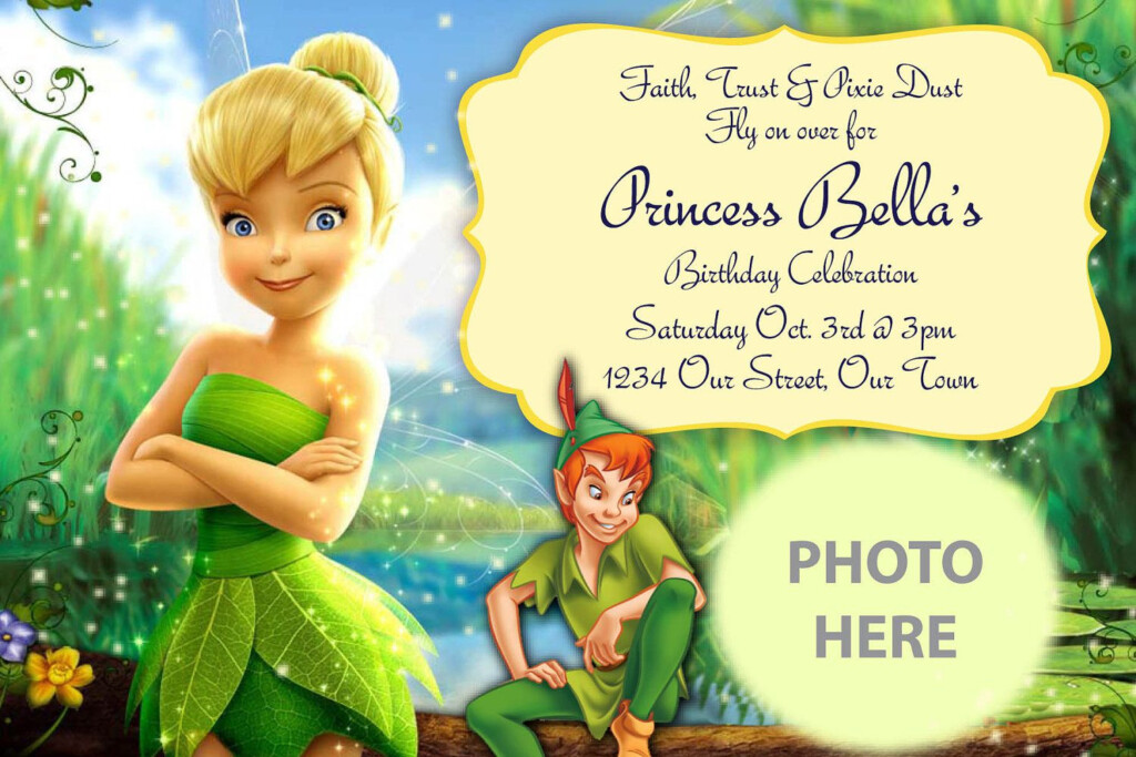 Pin By Jessica Willden On Bathroom Tinkerbell Invitations Tinkerbell 